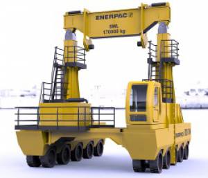 حمل کننده بشکه عمودی / Vertical Cask Transporter