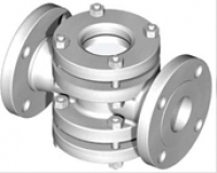 نمایش گرهای شیشه ای ریخته  گری شده (GC) SIGHT GLASS INDICATOR CAST