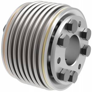 BKC - METAL BELLOWS COUPLING ECONOMY CLASS COMPACT VERSION WITH CLAMPING HUB