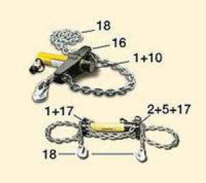 سری MS، زنجیر و متعلقات جهت کشیدن / MS-series, chains and attachments for pulling